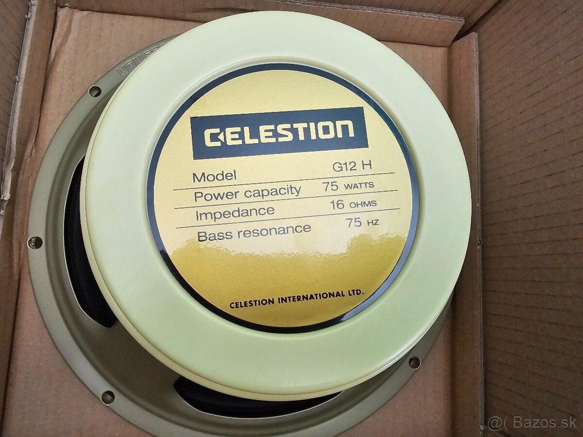 Celestion G12T-75-16 Ohm- NOVÝ - 2