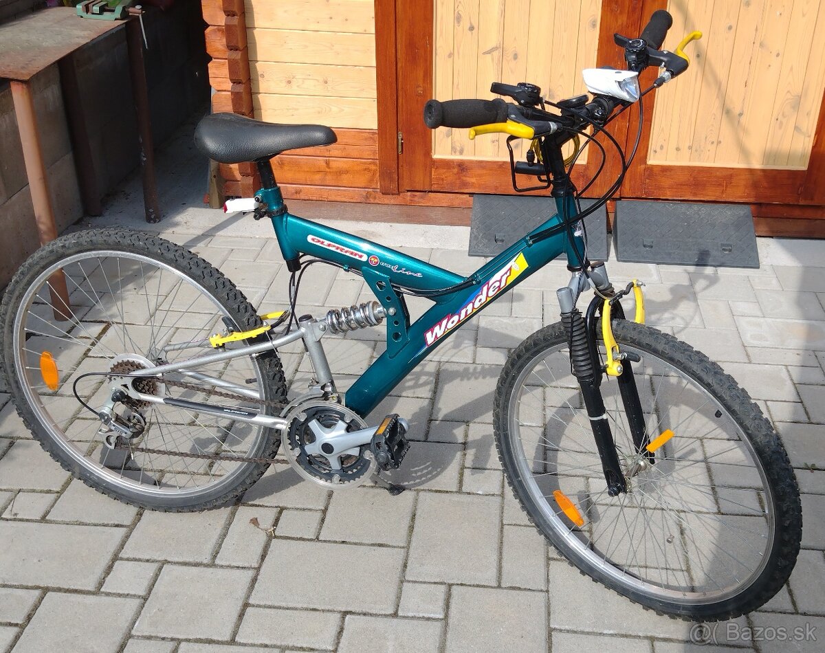 Predám celoodpružený bicykel OLPRAN - 2