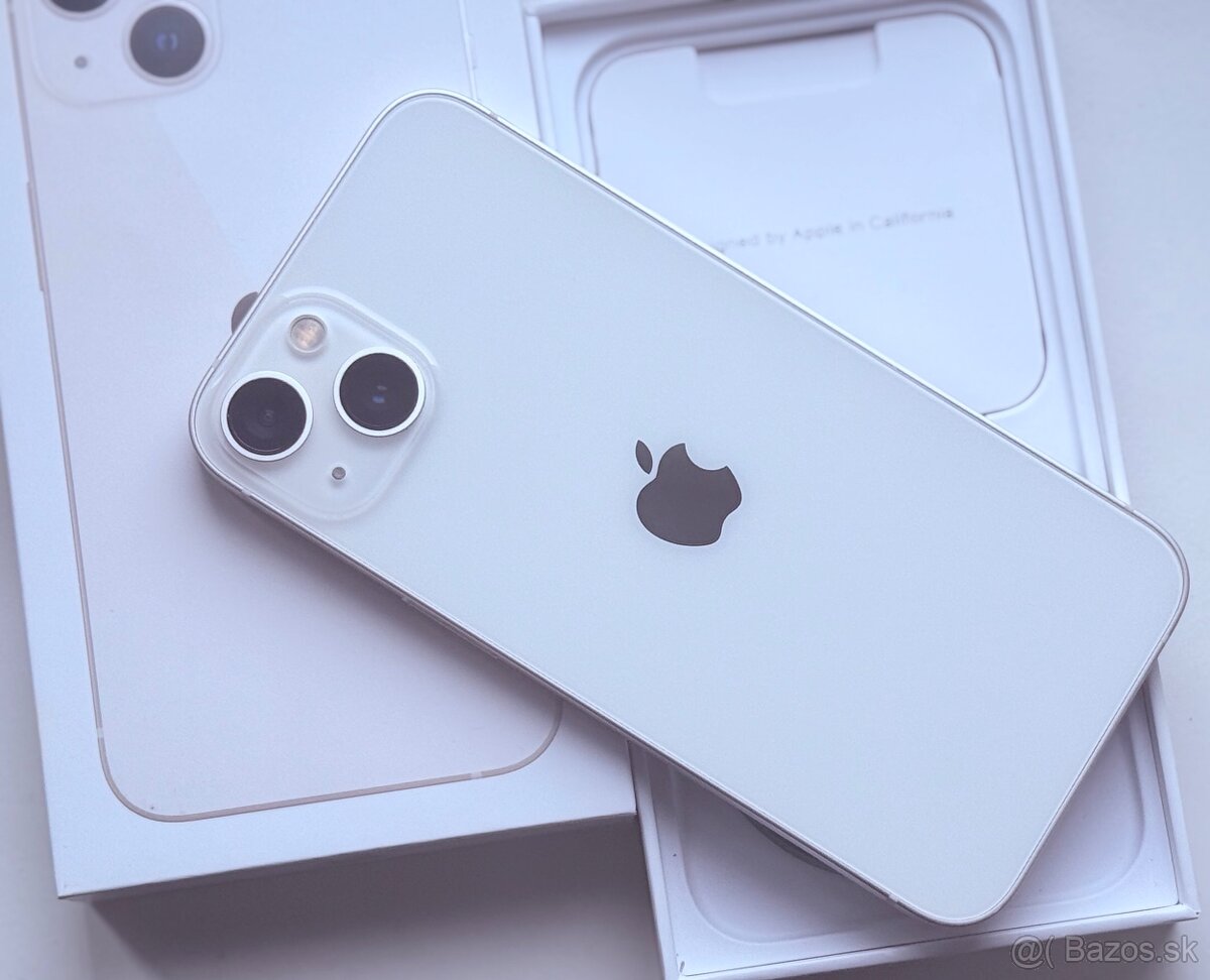 iPhone 13 Starlight BATERIE 100% TOP - 2