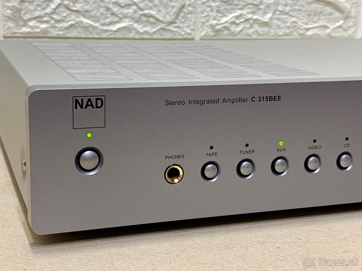 NAD C 315BEE …. Integrovaný stereo zosilovač - 2