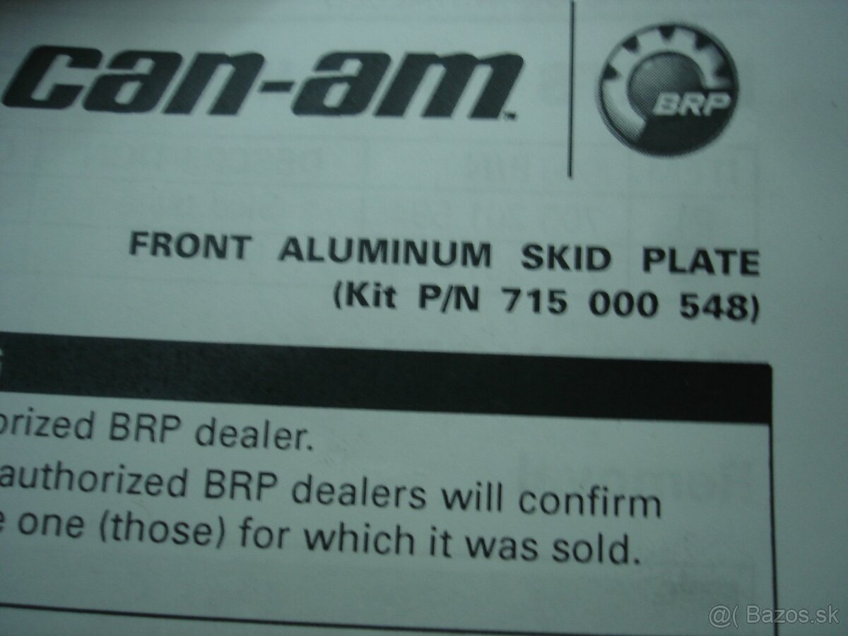 Traxter Quest Outlander Bombardier diely a doplnky - 2