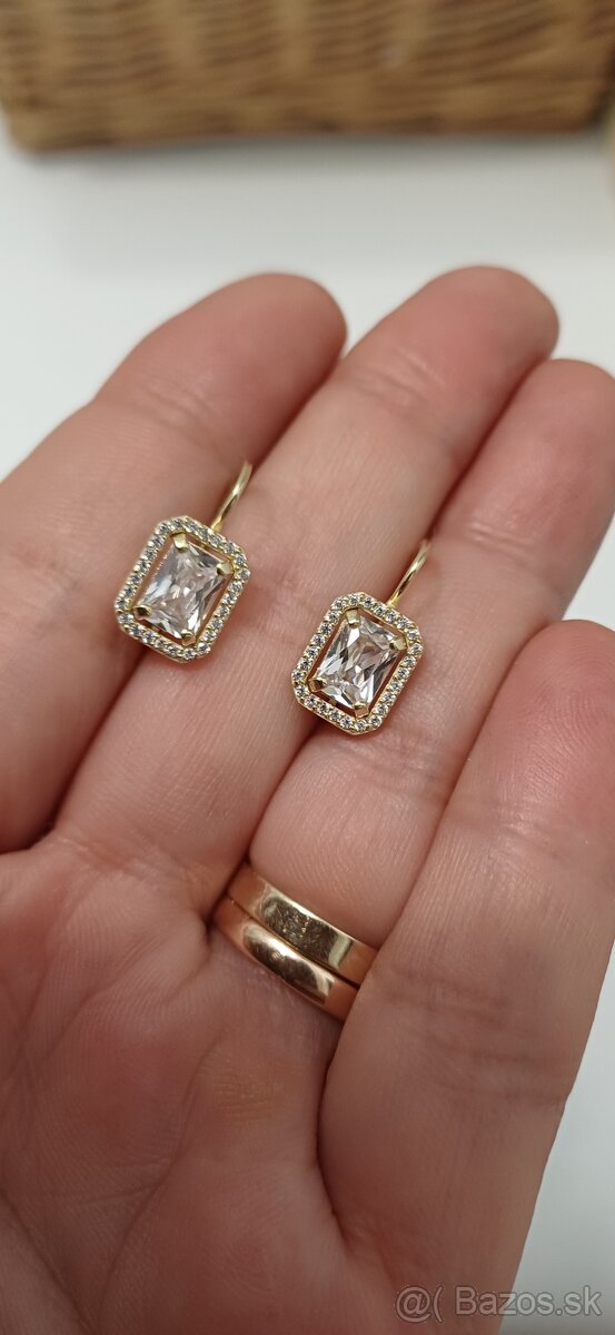 Zlaté náušnice 585 - 2