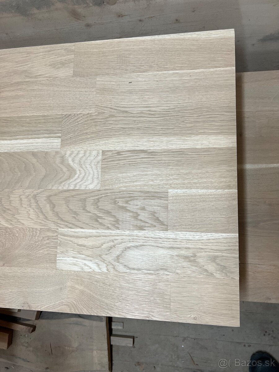 dubová škárovka hrúbka 25mm - 2