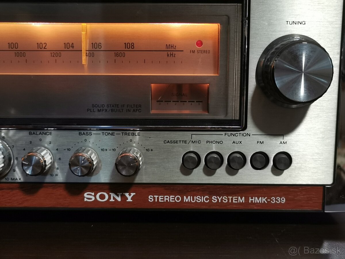 Vintage Stereo SONY HMK-339 (3 v 1) - 2