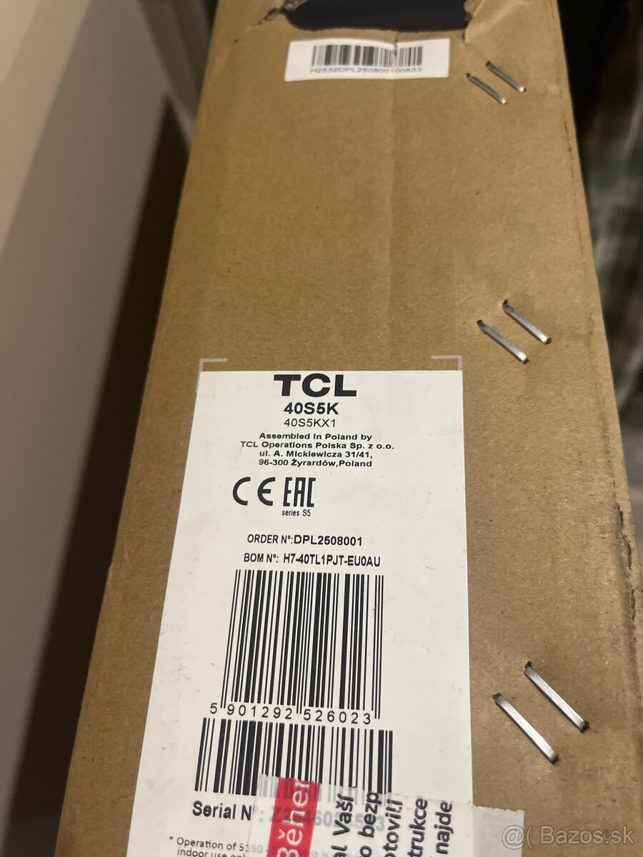 Q-led TLC uhlopriečka 40” - 2