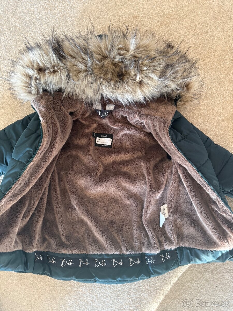 Zimný komplet Bubbe-bunda + oteplovačky - 2