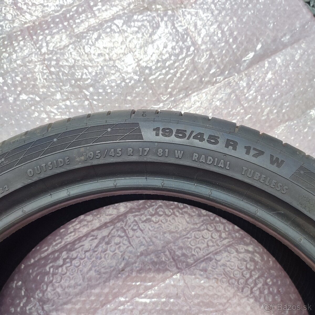 195/45 r17 81W Continental contisportcontact5 - 2