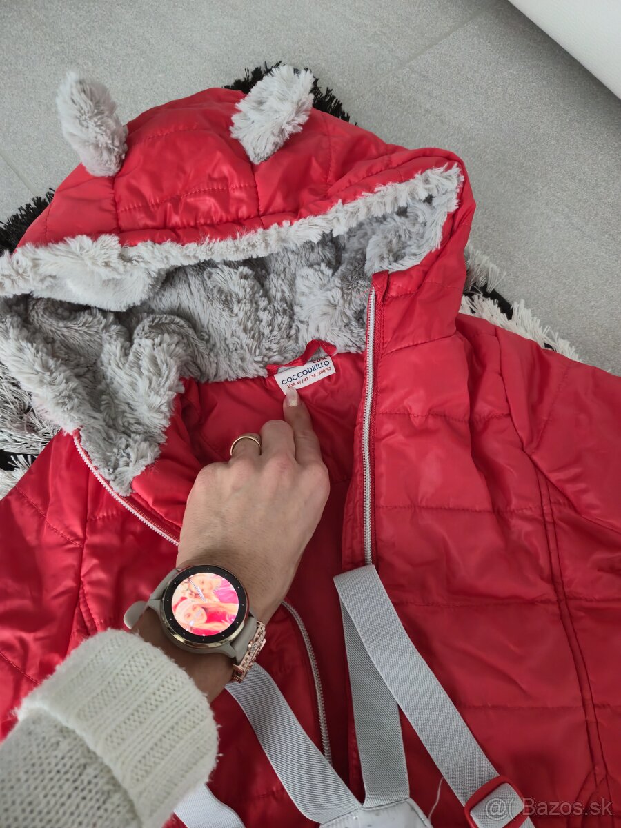 Oteplovacky +bunda veľ. 104 - 2