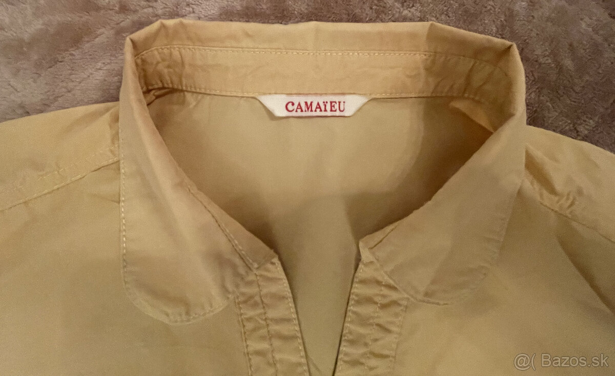 Žlté šaty camaieu - 2