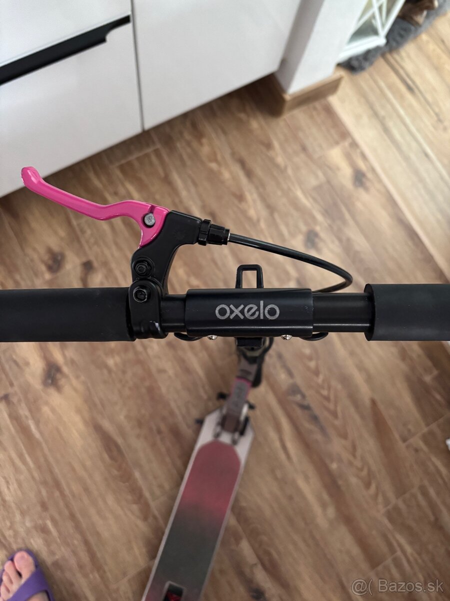 Detská kolobežka Oxelo Mid9 ružová - 2