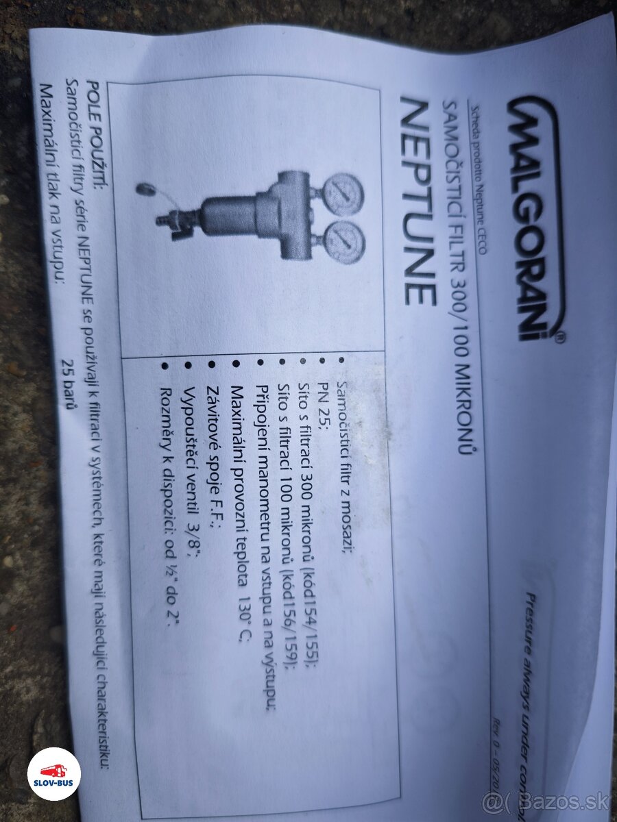 Filter na horúcu vodu - 2