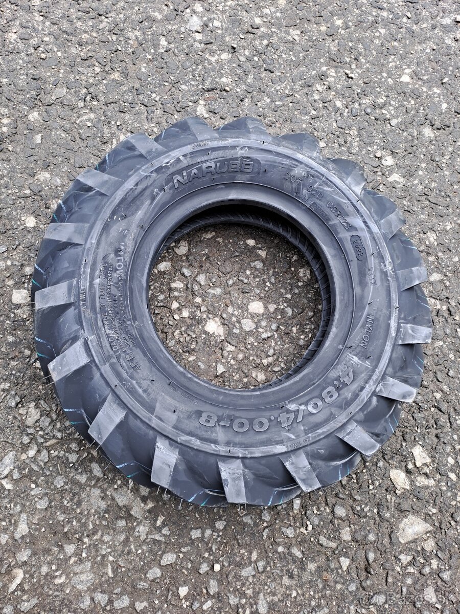 pneu 4.00-8 na kosačku - 2