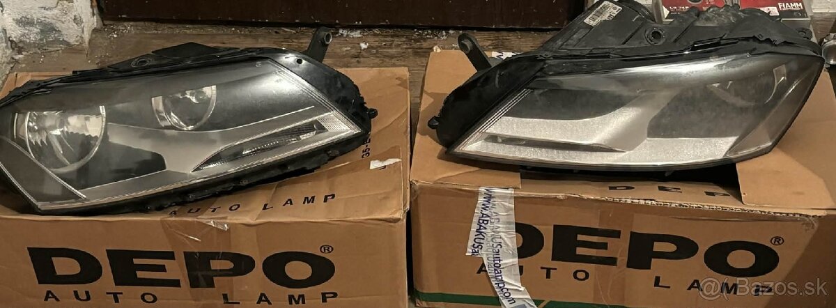 Predné svetlá Passat B7 halogen - 2