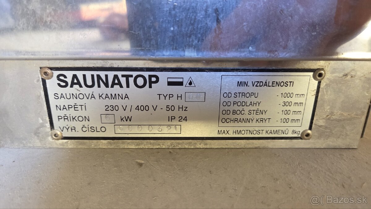 Saunova pec - 2