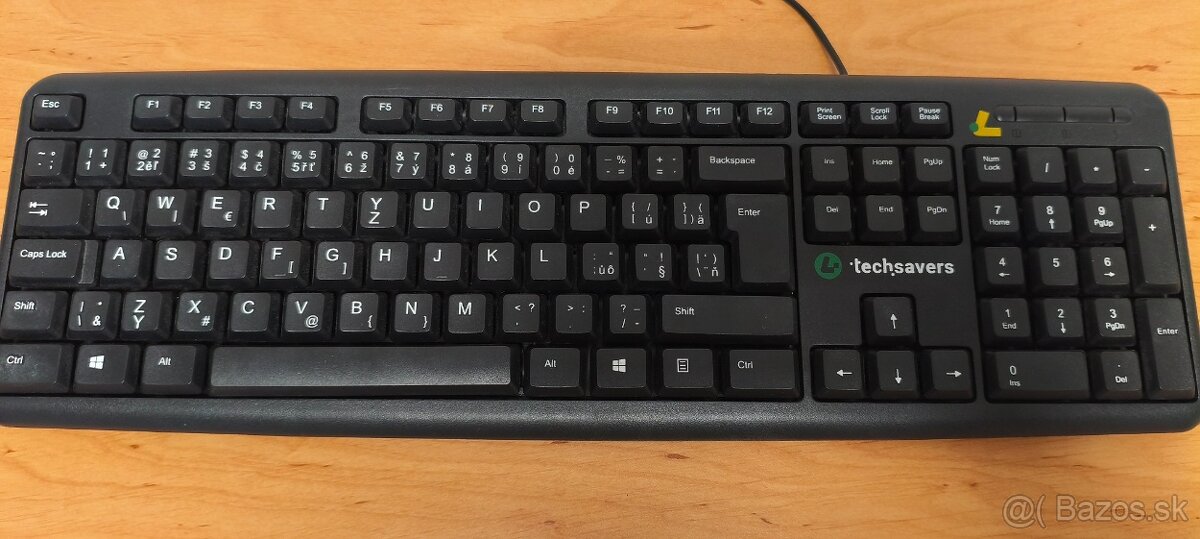 C-TECH KB-102 klávesnica a myš,USB,káblová,nová,výhodná cena - 2