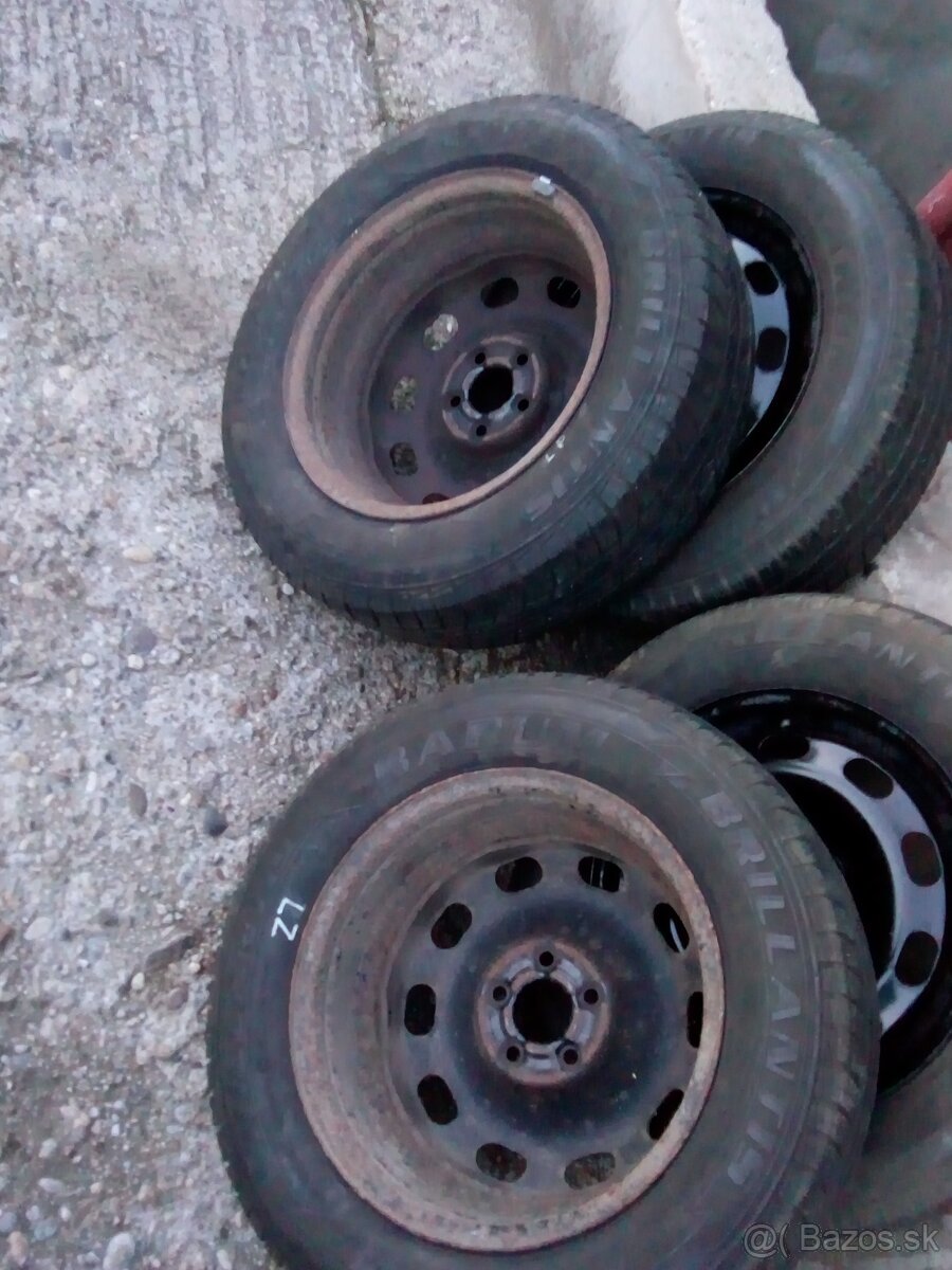 Kolesá 5x100 195/65R15 - 2