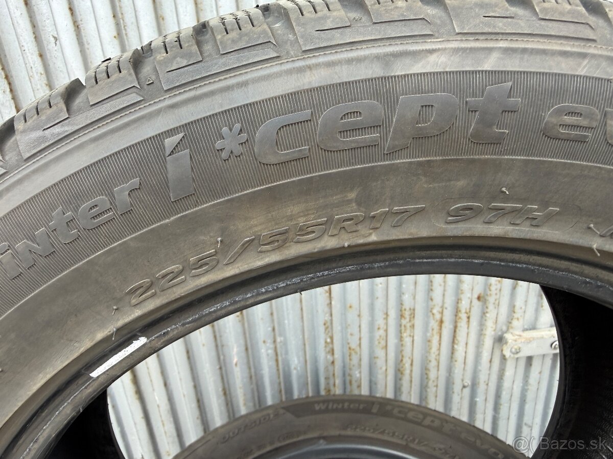 Zimne pneumatiky HANKOOK 225/55 R17 - 2
