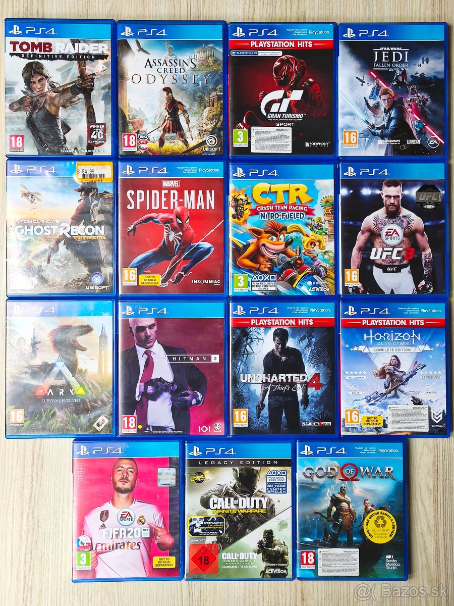 🕹️ Playstation 4 hry - PS4 Hry 🕹️ - DVD, Pro 4k s obalmi - 2
