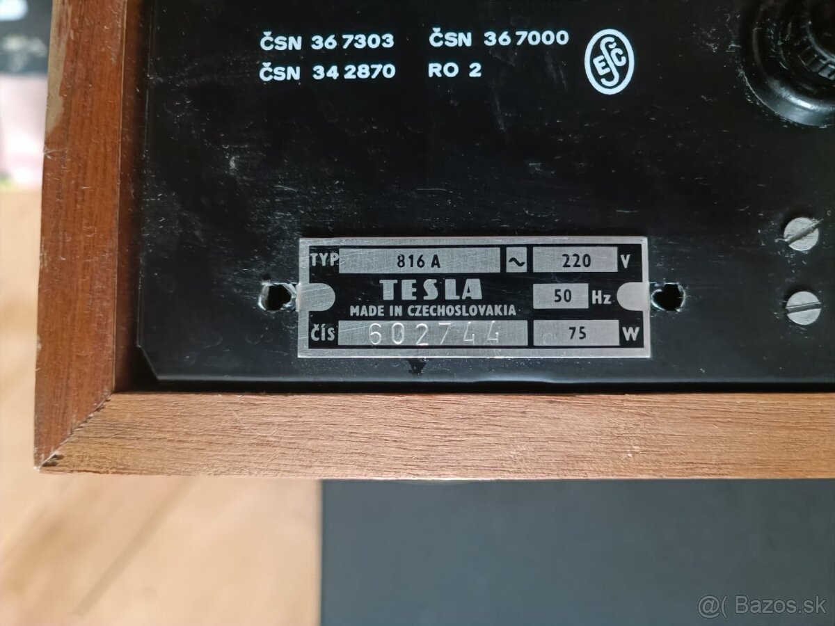 Predám rádio Tesla 816A - 2