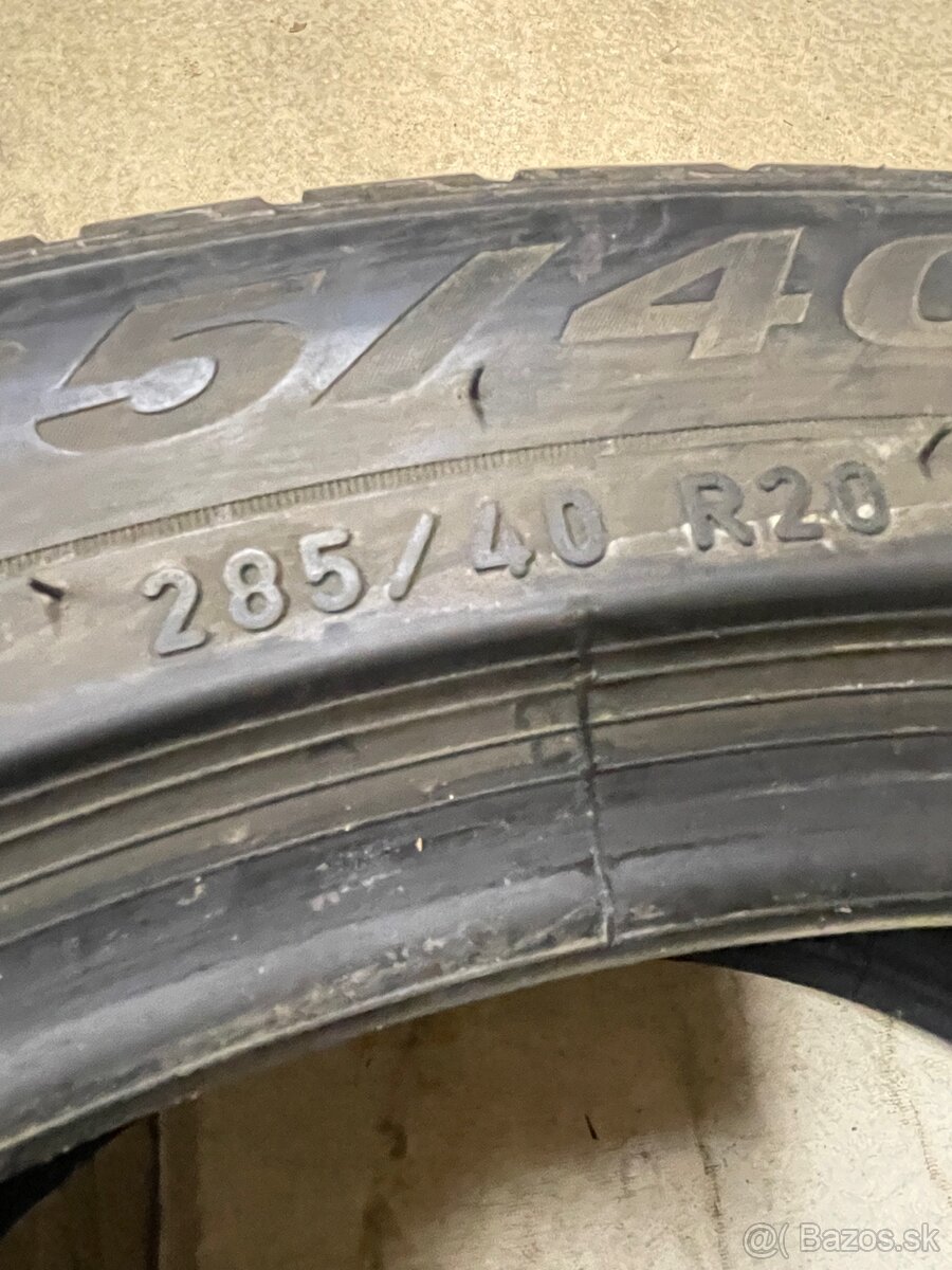 Pirelli 285/40 R20 zimné - 2