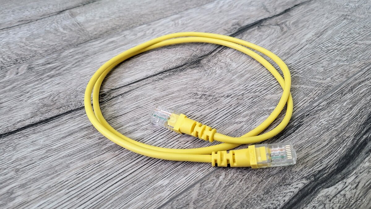 Internetový, sieťový kábel LAN 1m - 2