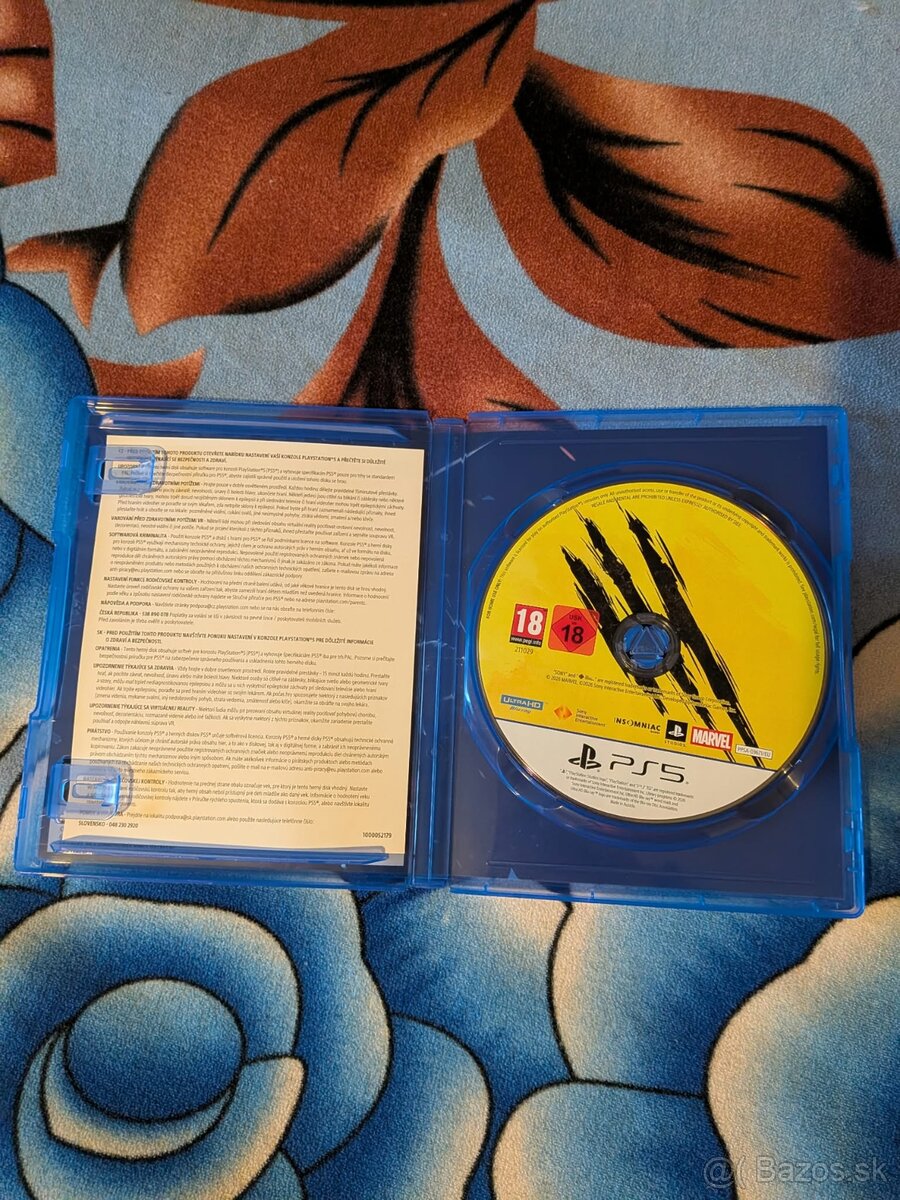 Predám ps5 hru marvel wolverine - 2
