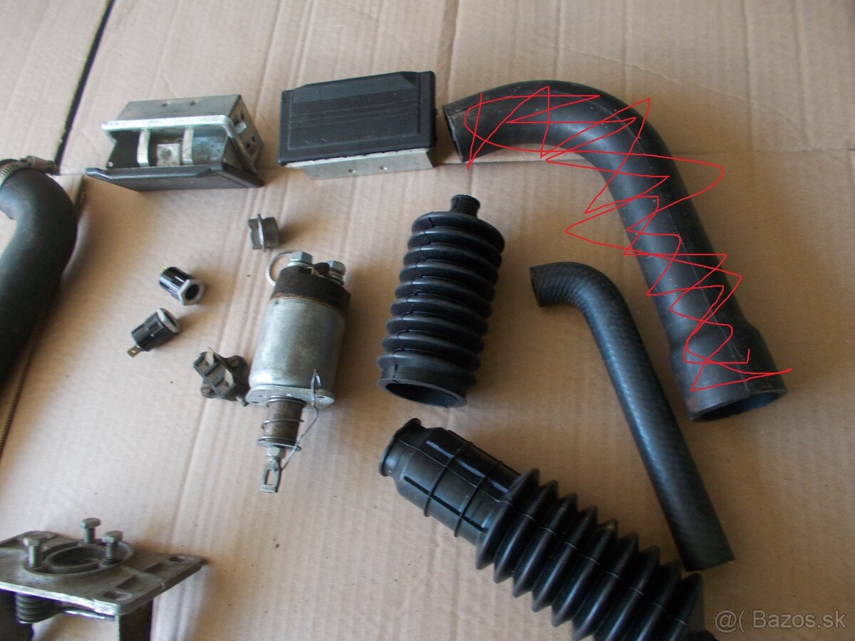 Predam pre skoda 105-120 manzety popolnik novy spinac starte - 2