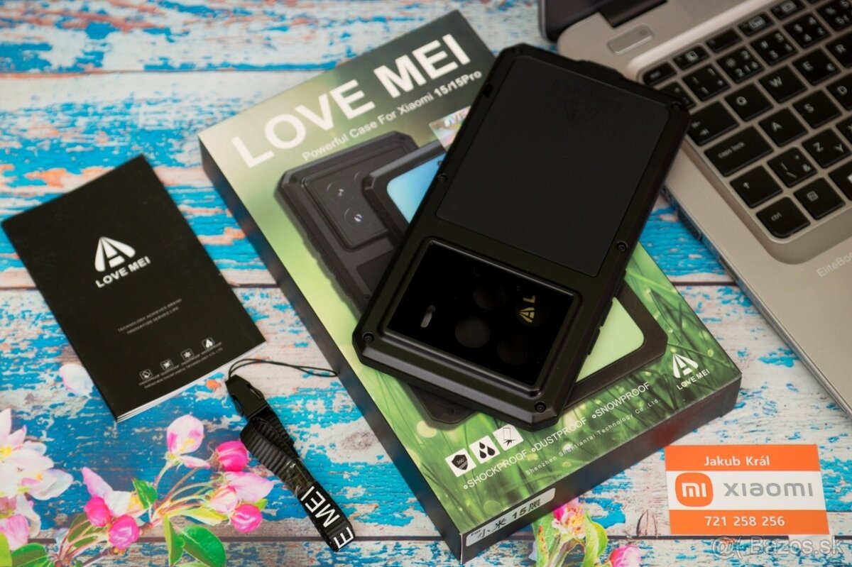 Originálne Love Mei púzdra pre Xiaomi - 2