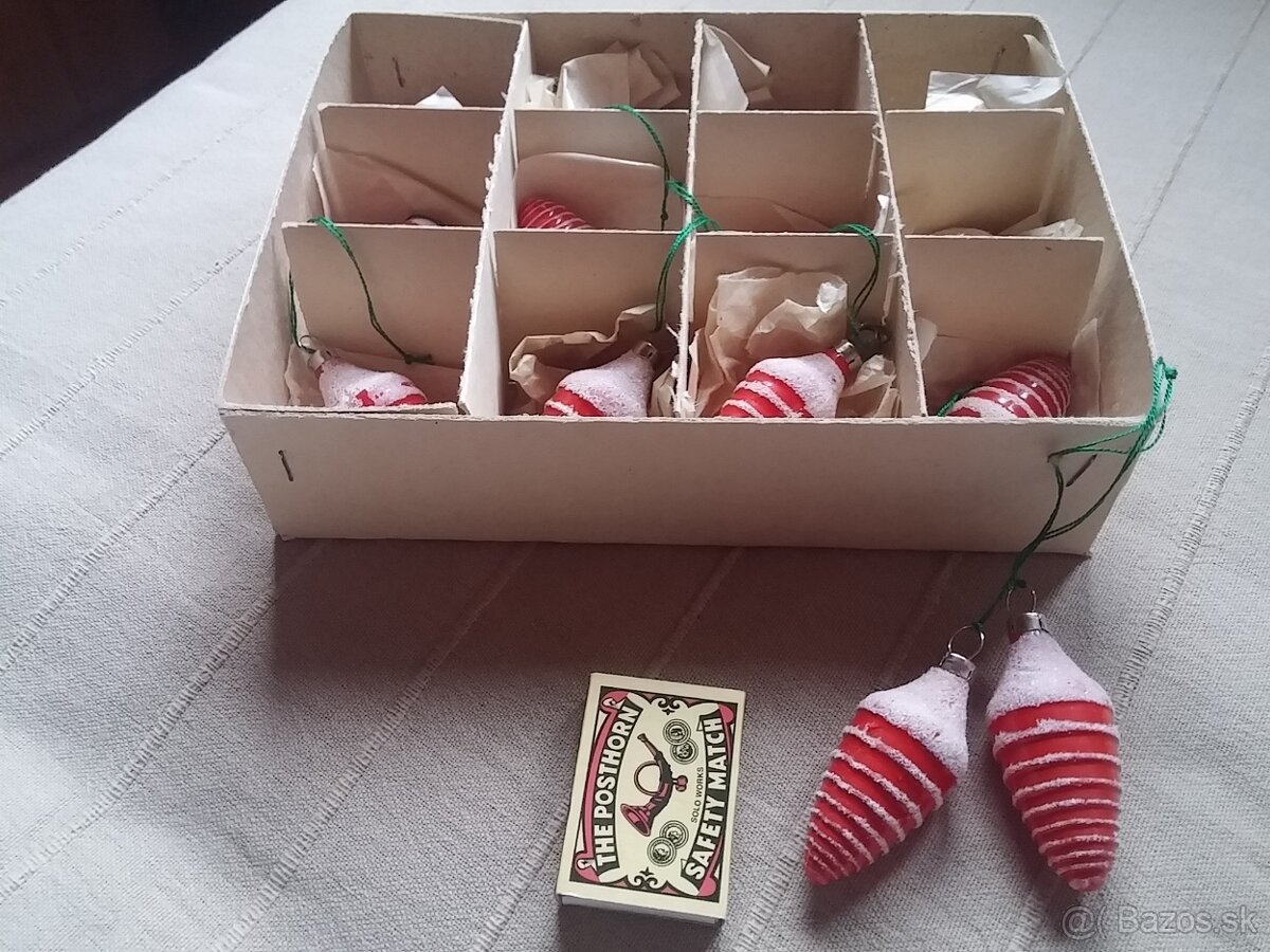 Vianočné ozdoby RETRO - 2