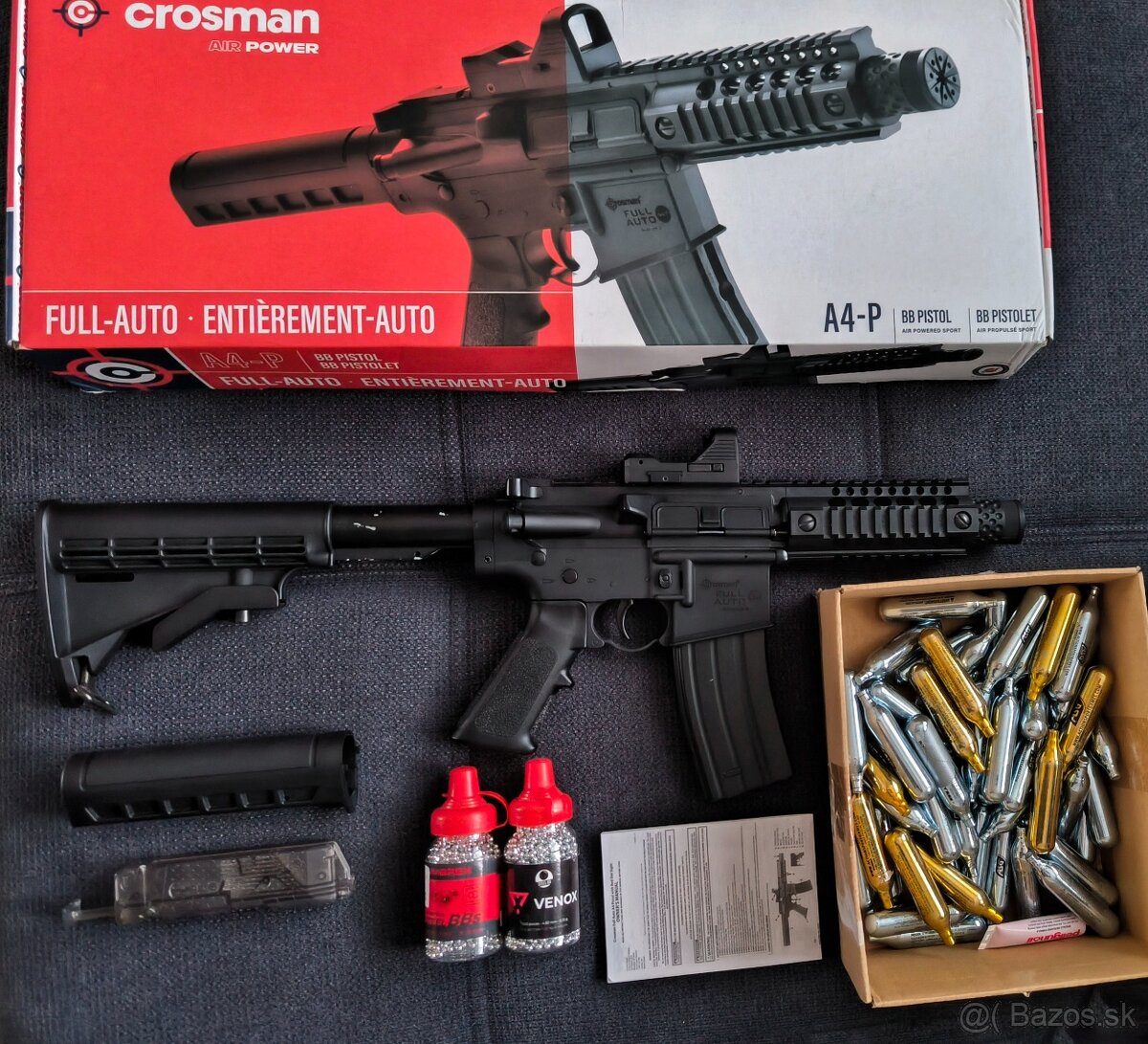 Vzduchovka Crosman A4-P Full Auto 4,5 mm - 2