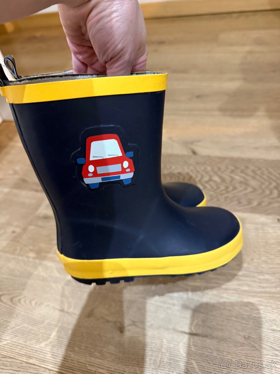 Chlapcenske gumaky s autom 27 velkost - 2