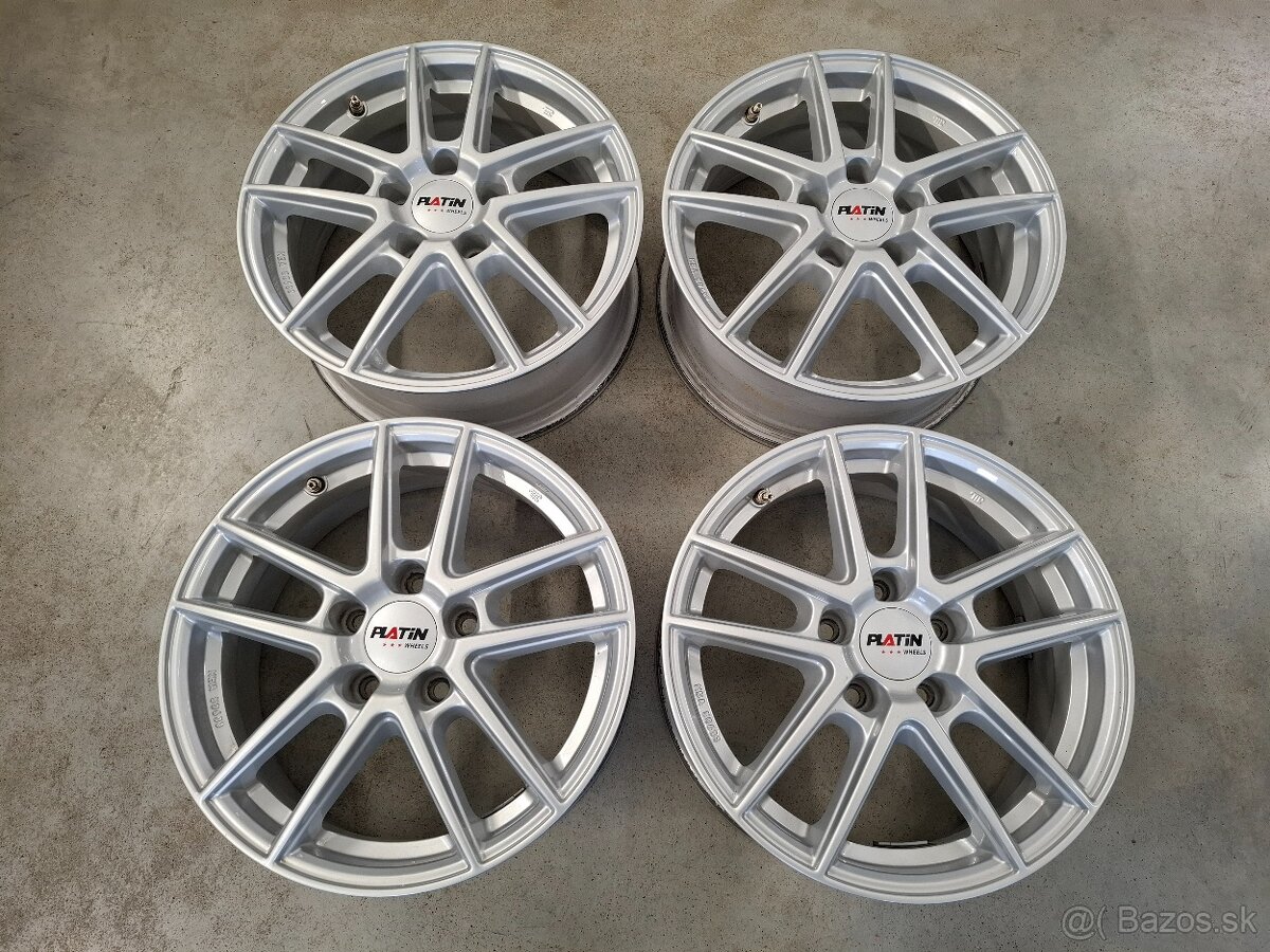 4ks ALU 5x112 R16 6,5J ET41 PLATIN - 2