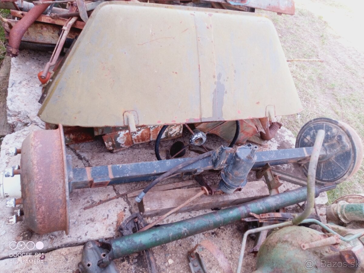 Náprava na vlecku vyklapacia vlečka - 2