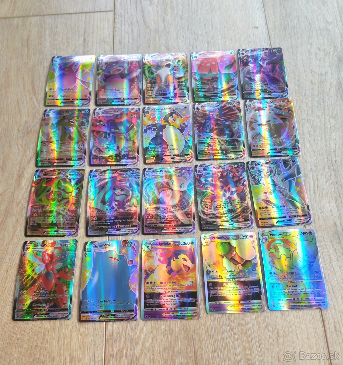 Dúhové pokémon karty - 2