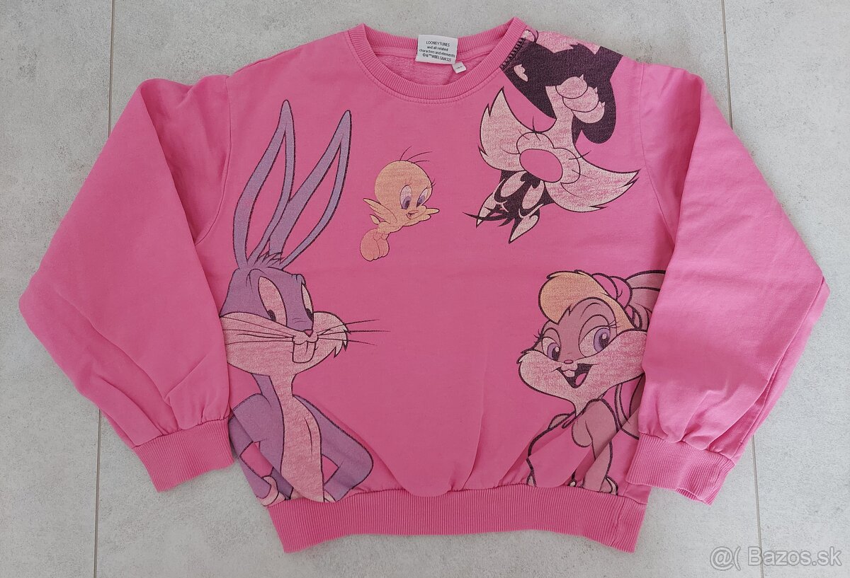 dievčenská tepláková súprava (134 cm) - 2