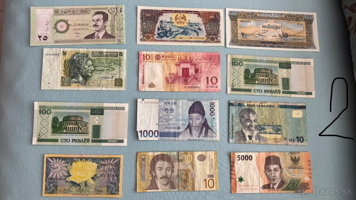 Bankovky Svet - 2
