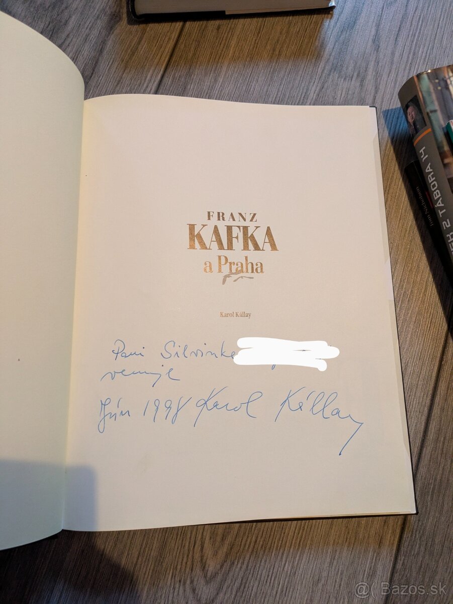 Knihy Kallay: Franz Kafka a Praha s podpisom - 2