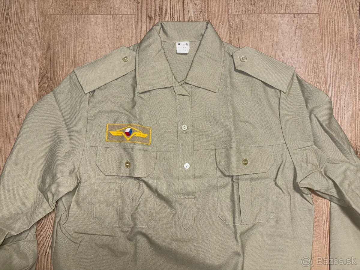 Bundokošeľa ČSLA dámska, zberateľská rarita - 2