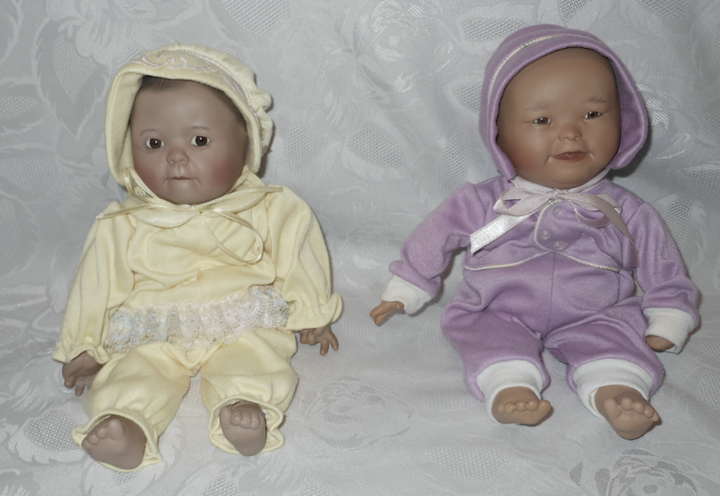 2 babiky Ashton Drake - 2