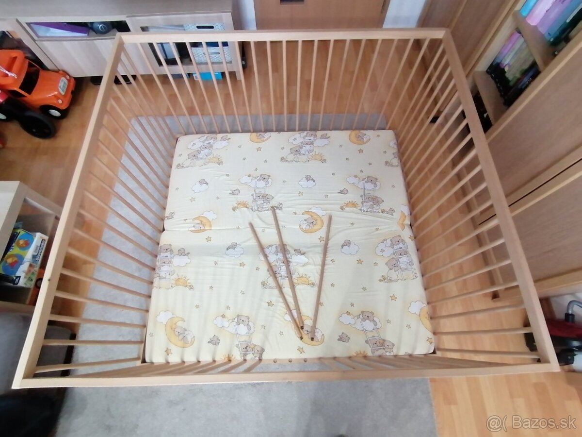 Detská ohrádka s matracom - 2