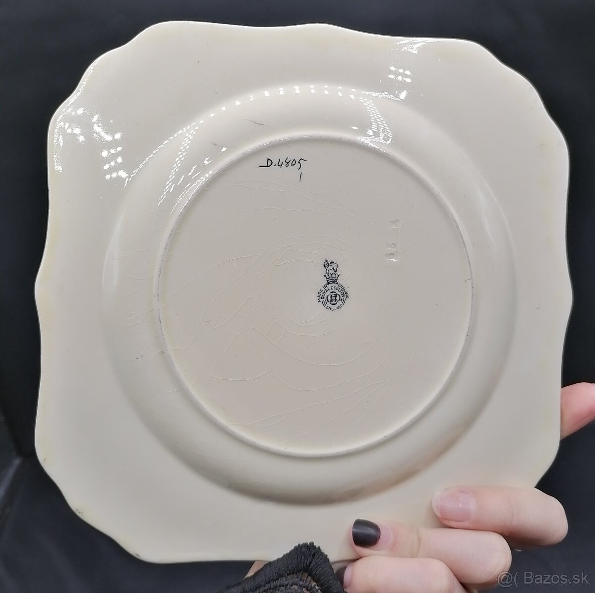 Royal Dulton, tanierik, porcelán - 2