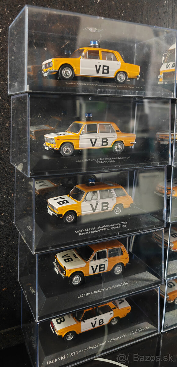 Predám modely VB od Foxtoys a Abrex v mierke 1:43 - 2