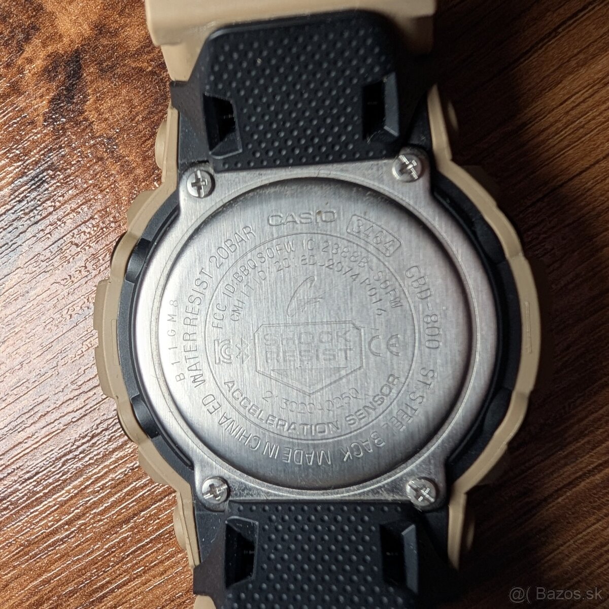 Casio GShock Resist 3464 GBD-800 hnedé - 2