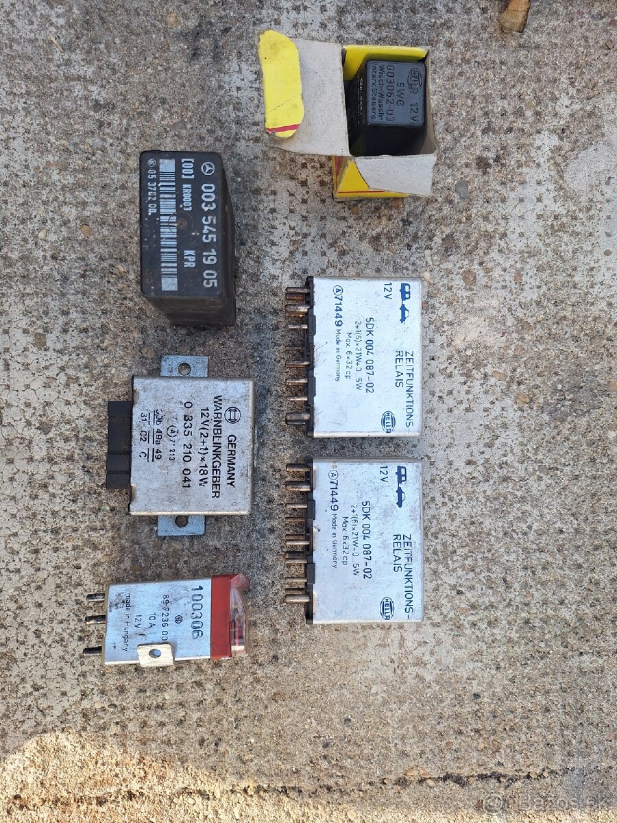 Mercedes w124,w190,relatka,riadiace jednotky - 2