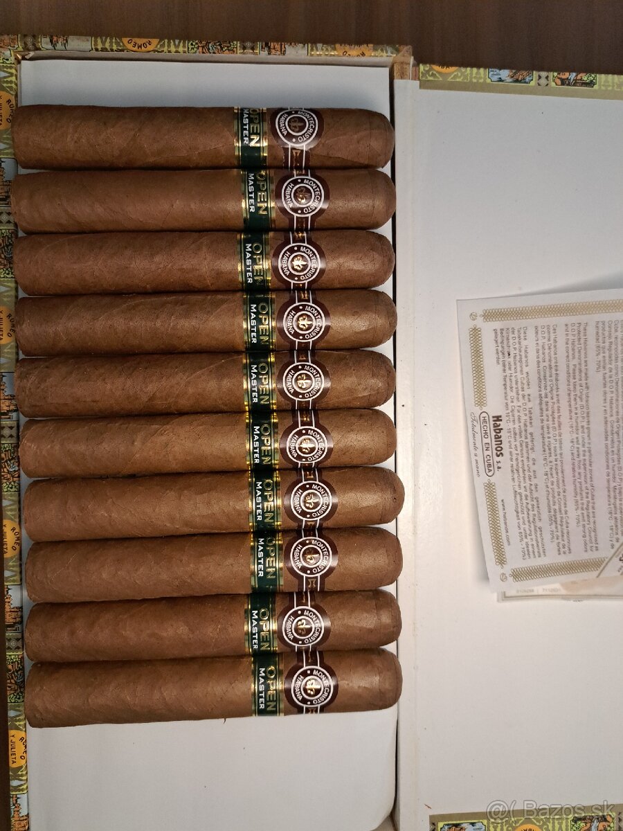 Kubanske cigary RJ a MC - 2