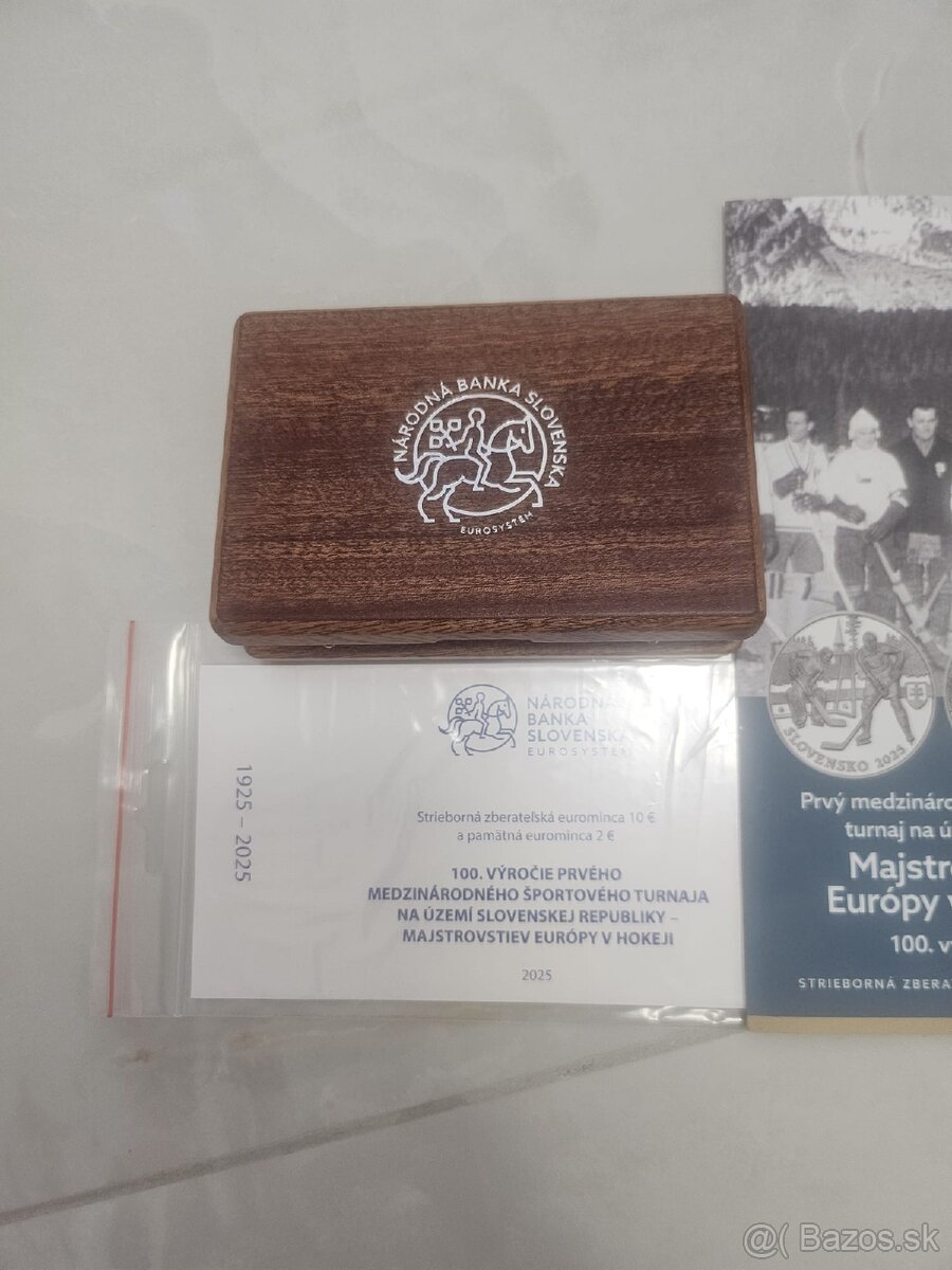 Hokej 2€ + 10€ - 2