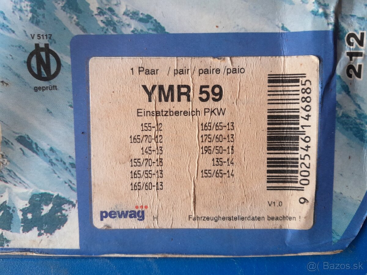 Snehové reťaze 12" 13" 14" - 2