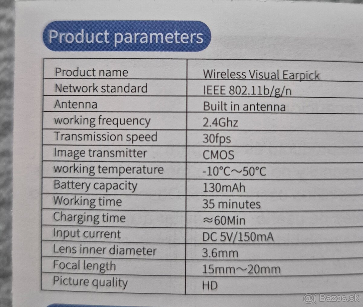 Sada na čistenie uší / kamera - 2