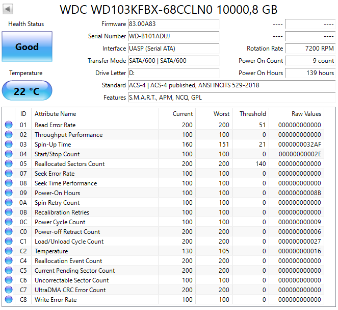 3,5" HDD WD Red Pro 10TB - 2