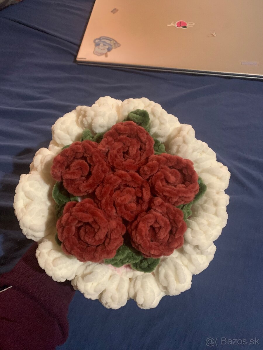 Háčkované kvety - 2